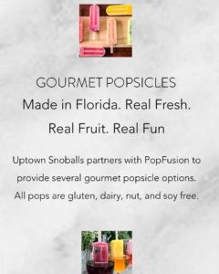Uptown Snowballs - Popsicles